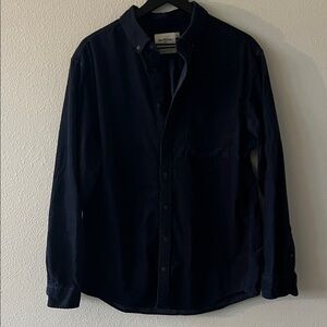 Goodfellow & Co Dark Blue Casual Shirt